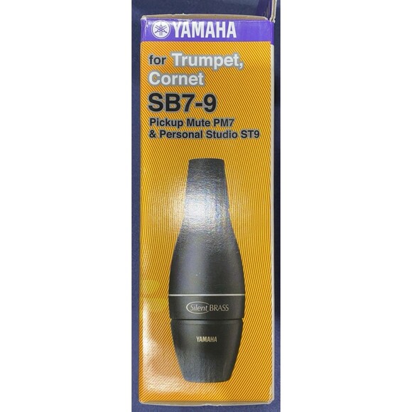 New Sb7-9 Yamaha Silent Brass Mute & Personal Studio Interface  Trumpet & Cornet - Picture 4 of 7